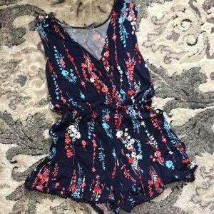 Floral Romper by Color Thread